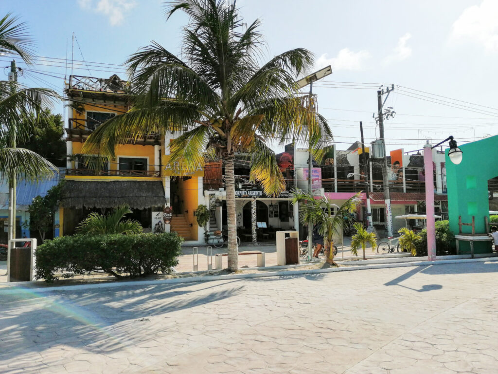 Ein Image der tropischen Halbinsel Yucatán.