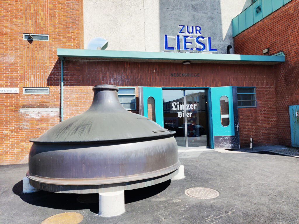 Die Brauerei Linzer Bier in der Tabakfabrik.